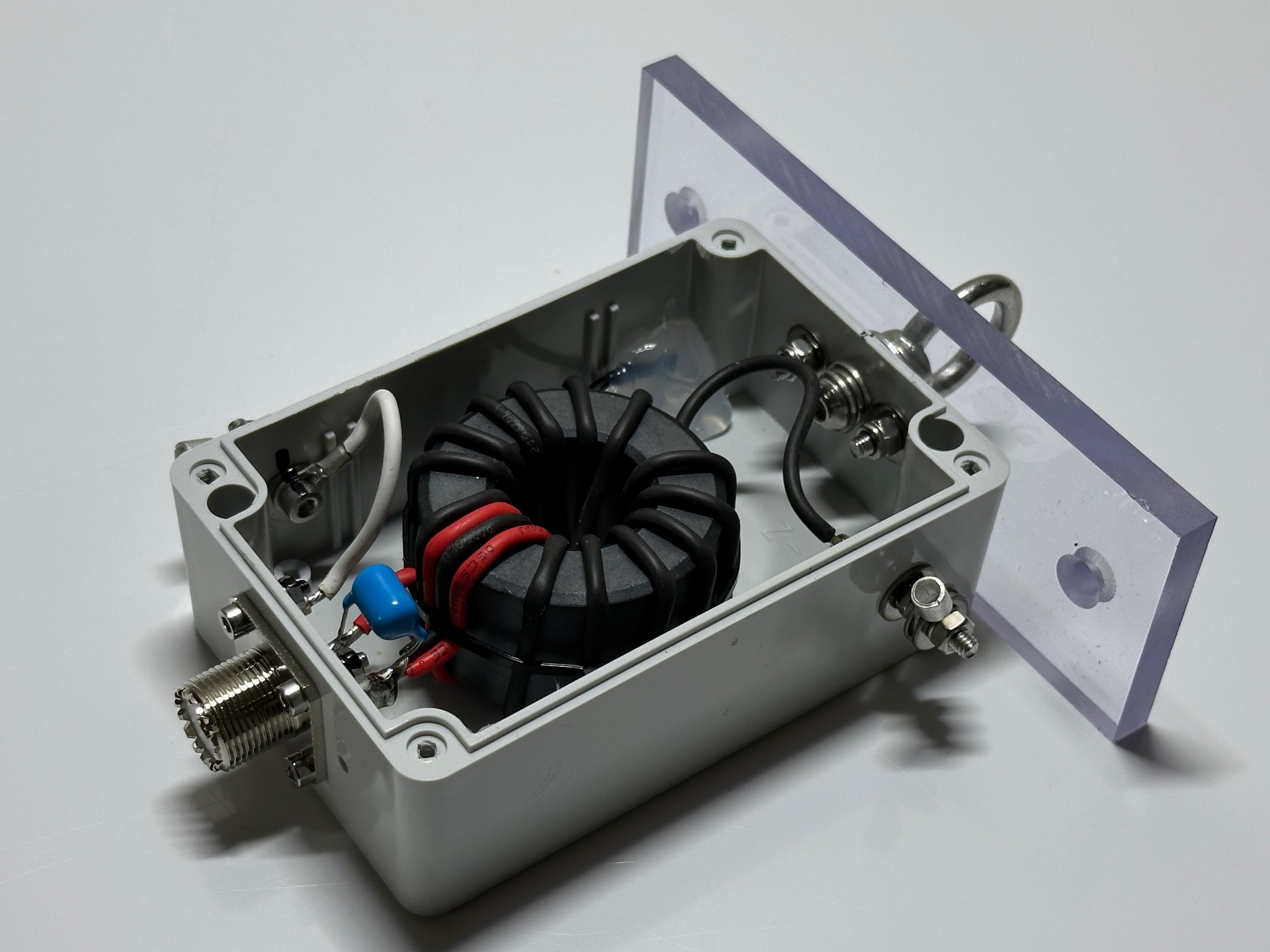 Balun UnUn 49:1 – 400W SSB do End Fed